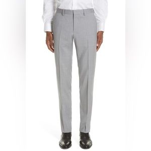Hugo Boss Genesis Flat Front Wool Dress Pants